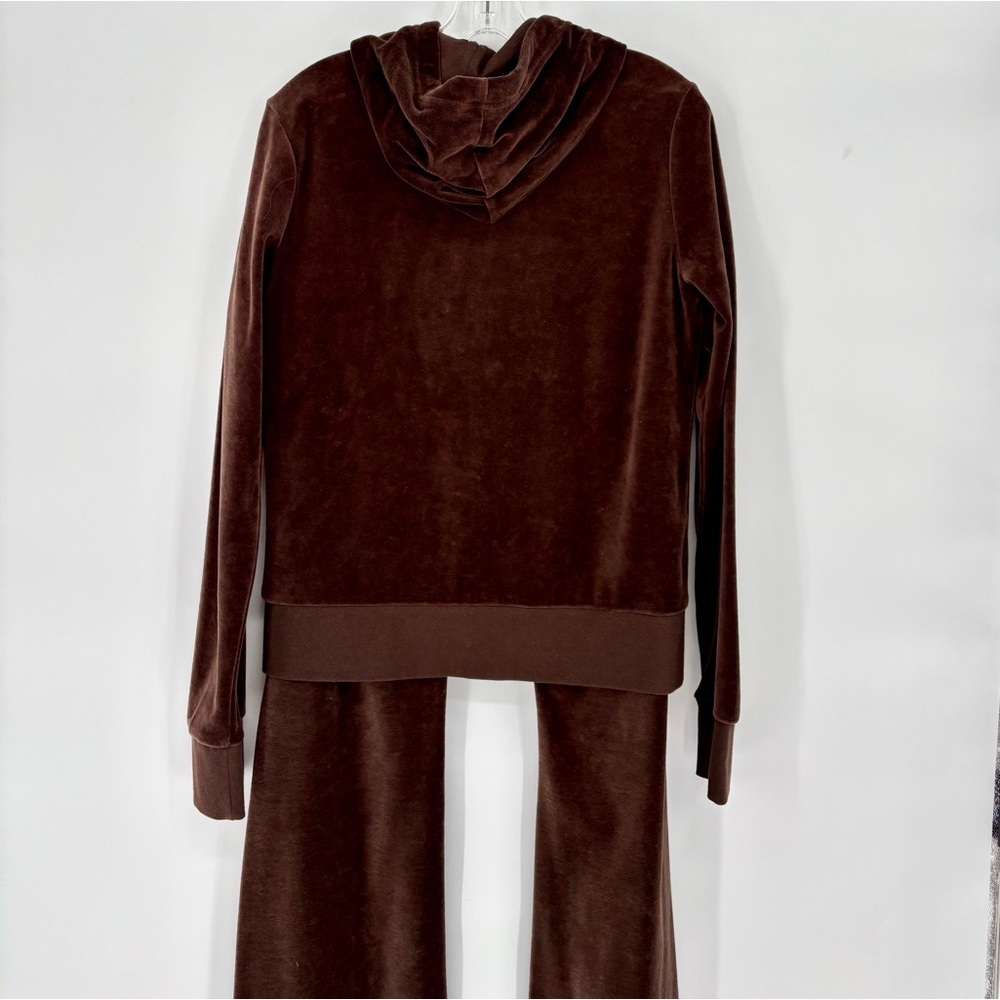 Express Brown Velour Tracksuit - Picture 5 of 10
